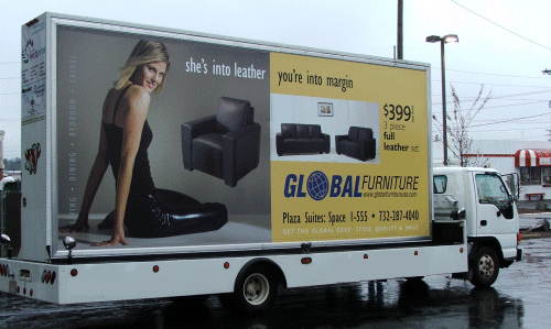Mobile Truck Advertising on Long Island