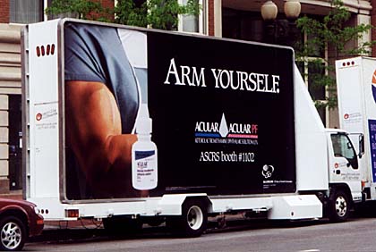 New York Billboard Advertising on Trucks